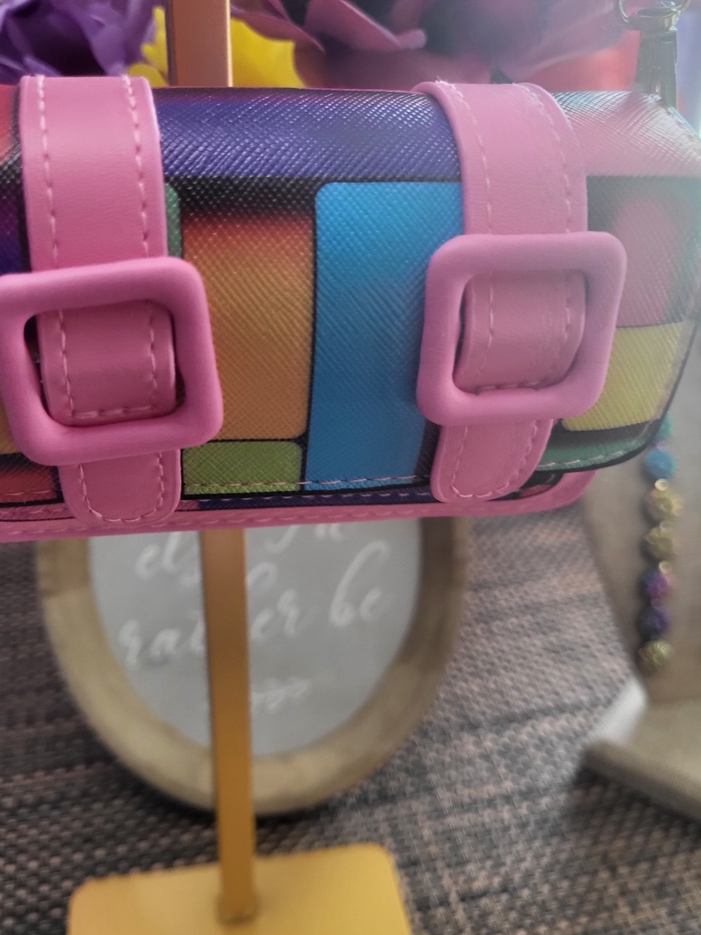 Pink Multicolor Women’s Mini Bag